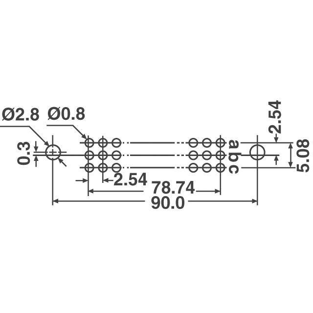 PCN10-96S-2.54WB(72) Hirose Electric Co Ltd  DIN 41612